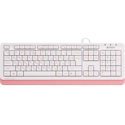 Клавіатура A4Tech FK10 Ukr Pink USB