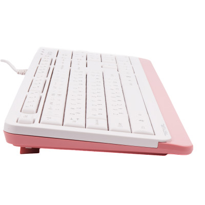 Клавіатура A4Tech FK10 Ukr Pink USB