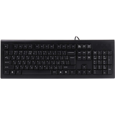 Клавiатура A4tech KRS-85 Ukr Black PS/2