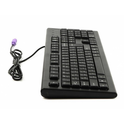 Клавiатура A4tech KRS-85 Ukr Black PS/2