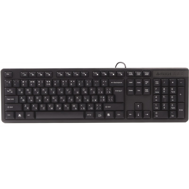 Клавиатура A4Tech KK-3 Black USB