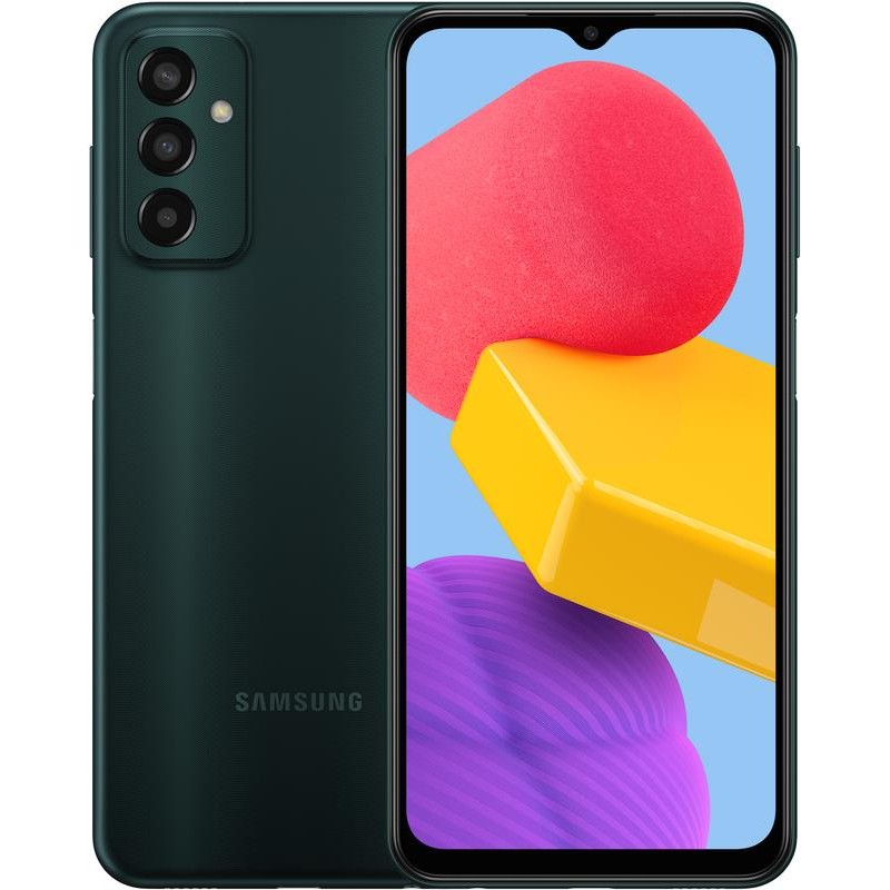 Смартфон Samsung Galaxy M13 SM-M135 4/128GB Dual Sim Deep Green (SM-M135FZGGSEK)_UA