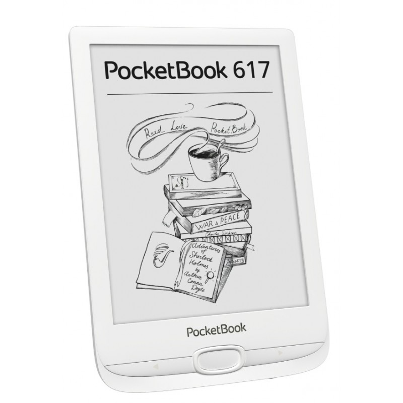 Електронна книга PocketBook 617 White (PB617-D-CIS)