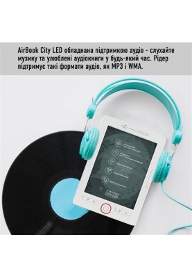 Електронна книга AirOn AirBook City LED Grey
