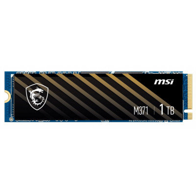 Накопичувач SSD 1TB MSI Spatium M371 M.2 2280 PCIe 3.0 x4 NVMe 3D NAND TLC (S78-440L820-P83)