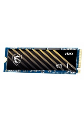 Накопичувач SSD 1TB MSI Spatium M371 M.2 2280 PCIe 3.0 x4 NVMe 3D NAND TLC (S78-440L820-P83)