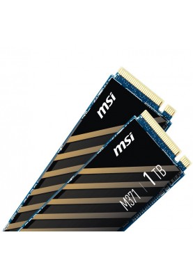 Накопичувач SSD 1TB MSI Spatium M371 M.2 2280 PCIe 3.0 x4 NVMe 3D NAND TLC (S78-440L820-P83)