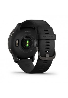 Смарт-годинник Garmin Venu 2 Plus Slate/Black with Black Band (010-02496-01)