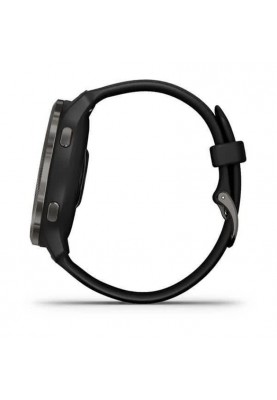 Смарт-годинник Garmin Venu 2 Plus Slate/Black with Black Band (010-02496-01)