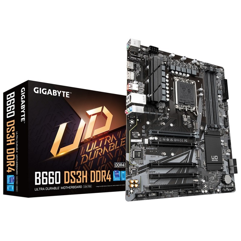 Материнська плата Gigabyte B660 DS3H DDR4 Socket 1700