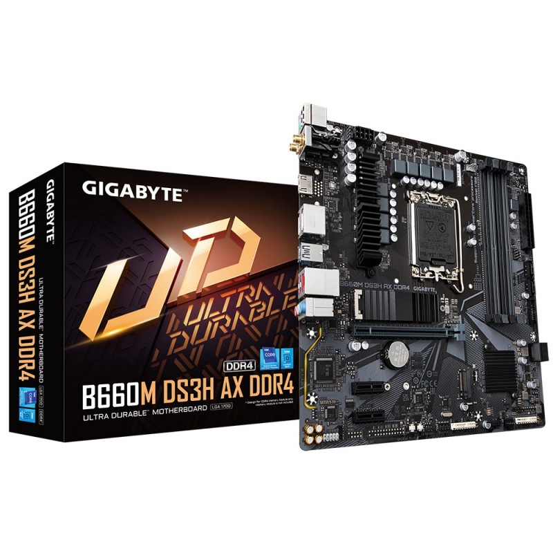 Материнська плата Gigabyte B660M DS3H AX DDR4 Socket 1700