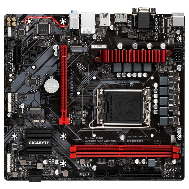 Материнська плата Gigabyte B660M Gaming DDR4 Socket 1700