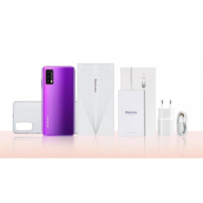 Смартфон Blackview A90 4/64GB Dual Sim Neon Purple (6931548307280)