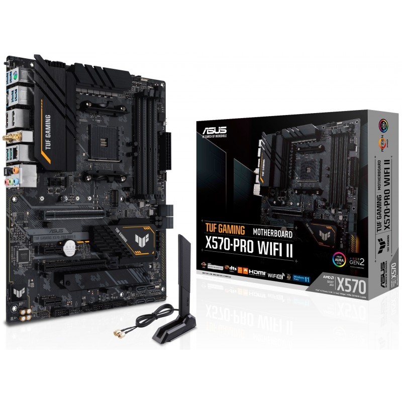 Материнська плата Asus TUF Gaming X570-Pro WIFI II Socket AM4