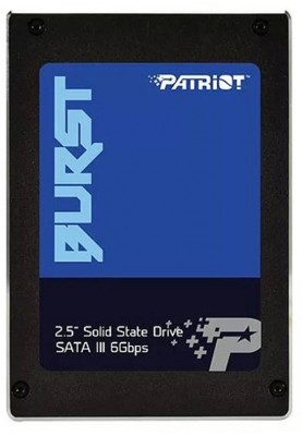 Накопичувач SSD  240GB Patriot Burst 2.5" SATAIII 3D TLC (PBU240GS25SSDR)