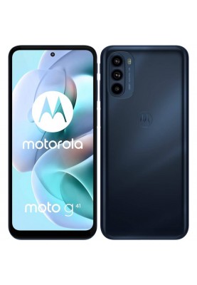 Смартфон Motorola Moto G41 6/128GB Dual Sim Meteorite Black (PAS40009RO)