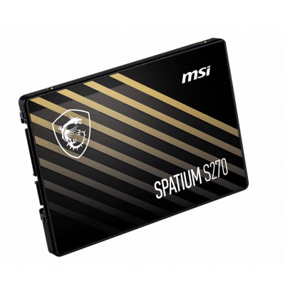 Накопичувач SSD  960GB MSI Spatium S270 2.5" SATAIII 3D TLC (S78-440P130-P83)