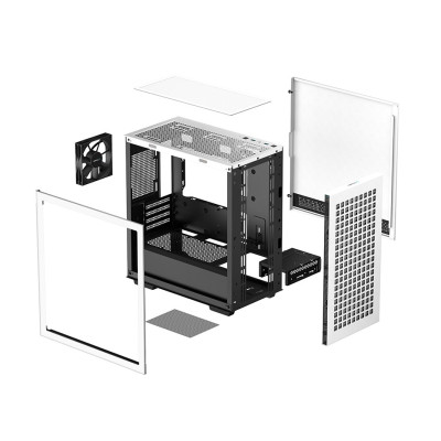 Корпус DeepCool CH370 White (R-CH370-WHNAM1-G-1) без БЖ Корпус DeepCool CH370 White (R-CH370-WHNAM1-G-1) без БЖ