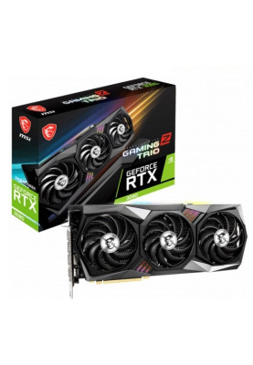 Відеокарта GF RTX 3080 10GB GDDR6X Gaming Z Trio MSI (GeForce RTX 3080 GAMING Z TRIO 10G LHR)