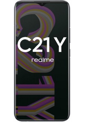 Смартфон Realme C21Y 4/64GB NFC 2022 Dual Sim Cross Black