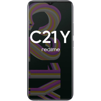 Смартфон Realme C21Y 4/64GB NFC 2022 Dual Sim Cross Black