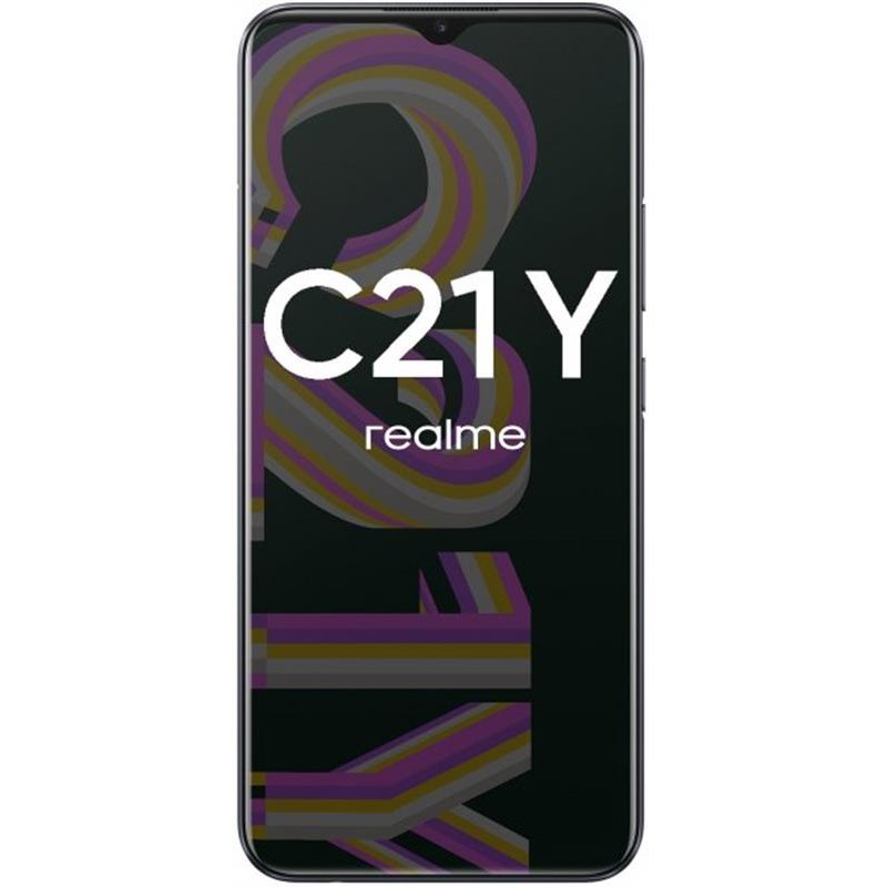 Смартфон Realme C21Y 4/64GB NFC 2022 Dual Sim Cross Black