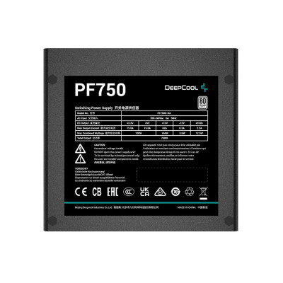 Блок живлення DeepCool PF750 (R-PF750D-HA0B-EU) 750W