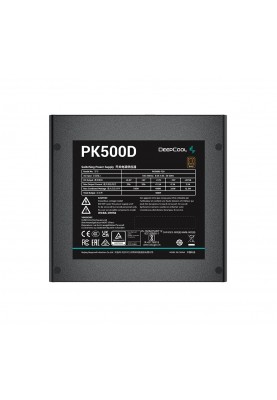 Блок живлення DeepCool PK500D (R-PK500D-FA0B-EU) 500W