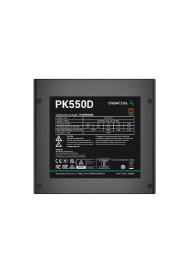 Блок живлення DeepCool PK550D (R-PK550D-FA0B-EU) 550W