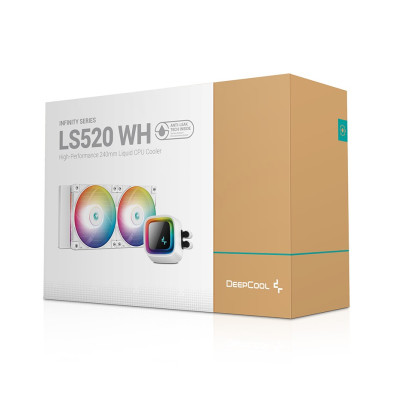 Система водяного охолодження Deepcool LS520 White (R-LS520-WHAMNT-G-1)