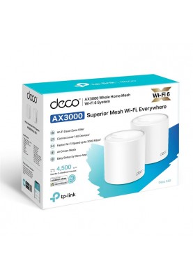 WiFi Mesh система TP-Link Deco X50(2-pack)
