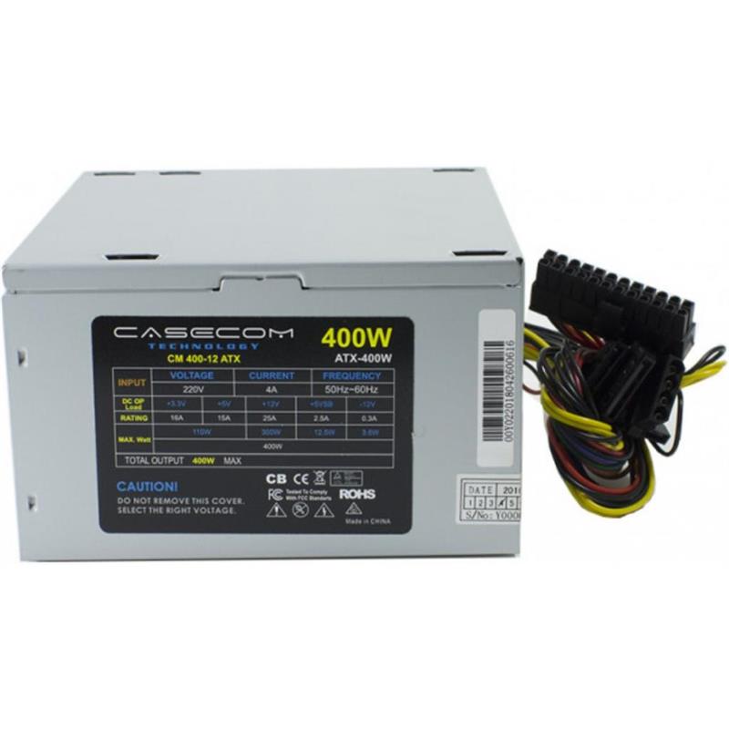 Блок живлення CaseCom CM 400-12 ATX 400W