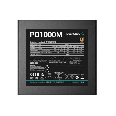 Блок живлення DeepCool PQ1000M (R-PQA00M-FA0B-EU) 1000W