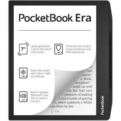 Електронна книга PocketBook 700 Stardust Silver (PB700-U-16-WW)