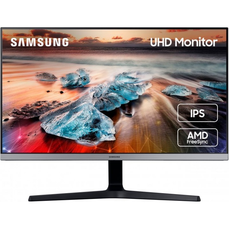 Монiтор Samsung 28" ViewFinity U28R550UQI (LU28R550UQIXCI) IPS Black/Grey