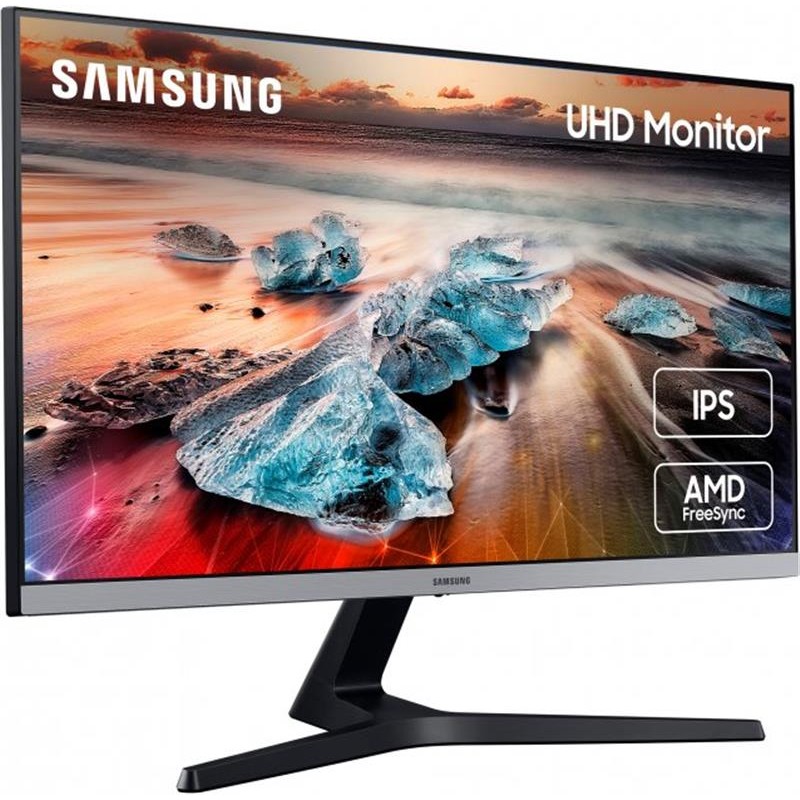 Монiтор Samsung 28" ViewFinity U28R550UQI (LU28R550UQIXCI) IPS Black/Grey