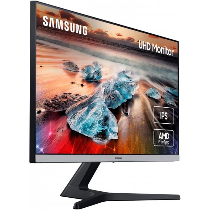 Монiтор Samsung 28" ViewFinity U28R550UQI (LU28R550UQIXCI) IPS Black/Grey