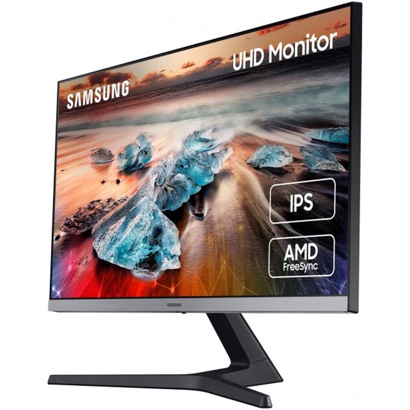 Монiтор Samsung 28" ViewFinity U28R550UQI (LU28R550UQIXCI) IPS Black/Grey