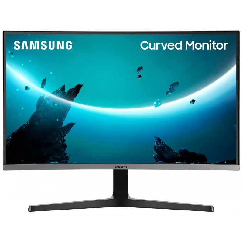 Монiтор Samsung 27" Curved C27R500 (LC27R500FHIXCI) VA Dark Gray