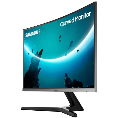 Монiтор Samsung 27" Curved C27R500 (LC27R500FHIXCI) VA Dark Gray