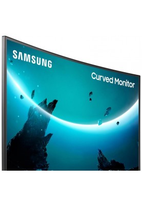 Монiтор Samsung 27" Curved C27R500 (LC27R500FHIXCI) VA Dark Gray