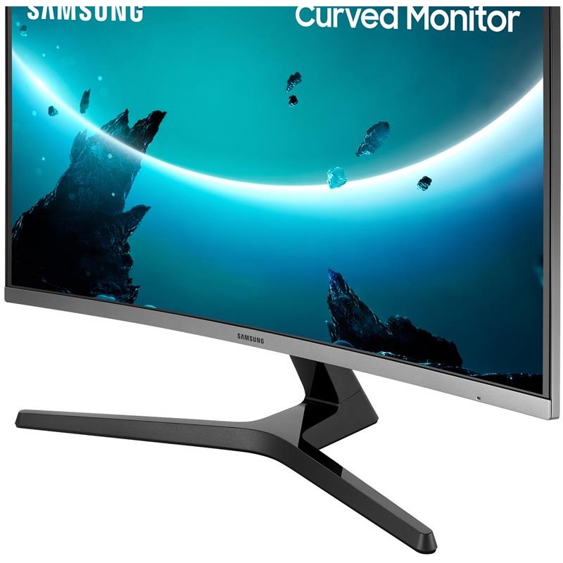 Монiтор Samsung 27" Curved C27R500 (LC27R500FHIXCI) VA Dark Gray