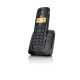 Радiотелефон DECT Gigaset A120 Black (S30852-H2401-S301)