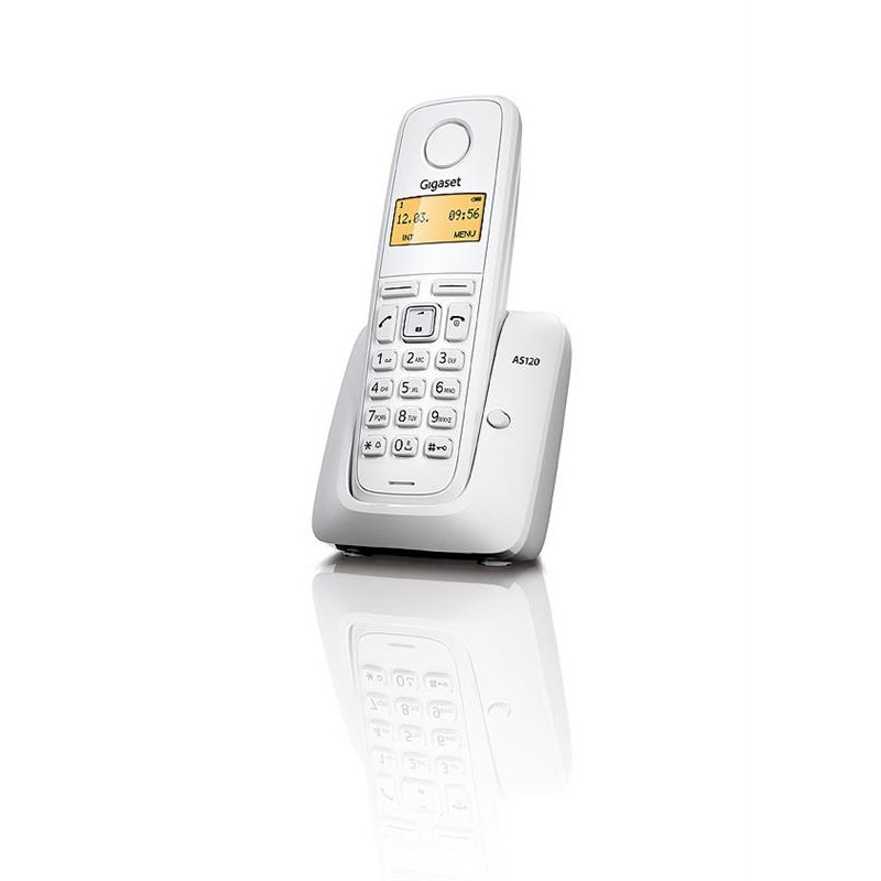 Радiотелефон DECT Gigaset A120 White (S30852-H2401-S302)