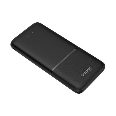 Універсальна мобільна батарея Sigma mobile X-Power SI10A1 10000mAh Black (4827798423615)