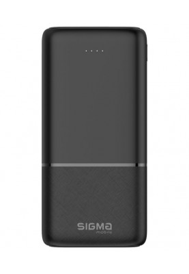 Універсальна мобільна батарея Sigma mobile X-Power SI20A1 20000mAh Black (4827798423714)