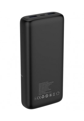 Універсальна мобільна батарея Sigma mobile X-Power SI20A1 20000mAh Black (4827798423714)