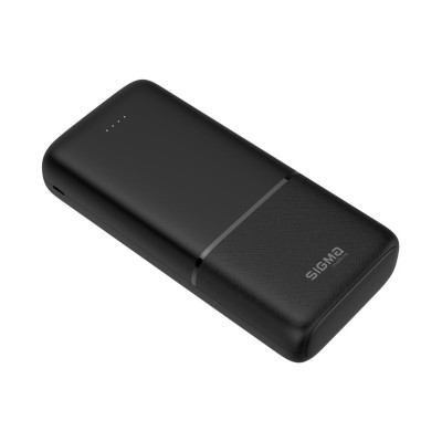 Універсальна мобільна батарея Sigma mobile X-Power SI20A1 20000mAh Black (4827798423714)