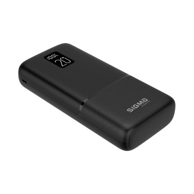 Універсальна мобільна батарея Sigma mobile X-Power SI20A2QL 20000mAh Black (4827798423813)
