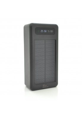 Універсальна мобільна батарея Voltronic Solar PLO-SP30G 30000mAh, Black, Blister (PLO-SP30G/25853)